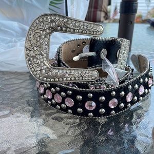 Womens Western Leather Belt